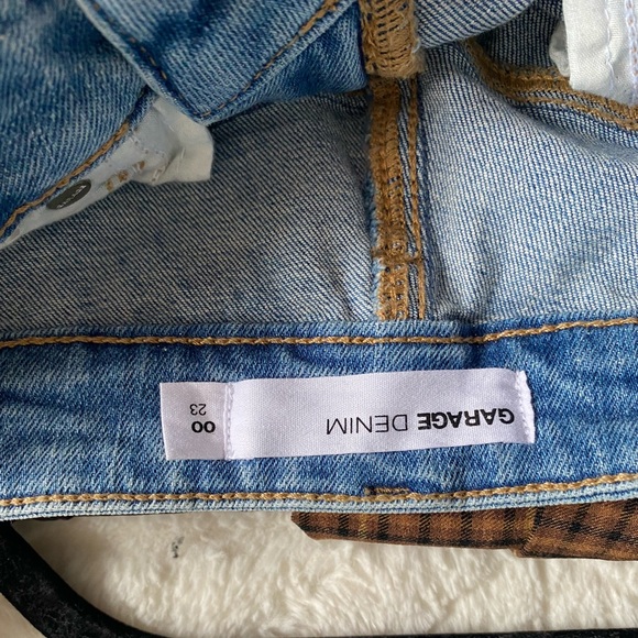 garage bell bottom blue jeans (00) - Picture 2 of 3